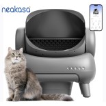 Neakasa  Open-Top Self Cleaning Cat Litter Box, Automatic Cat Litter Box with APP Control, Odor-Free Waste Disposal Includes Trash Bags